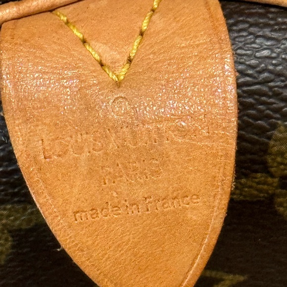 KEEP ALL 45 Louis Vuitton bag. Comes with lock and key key #306 and tag. - Picture 10 of 17